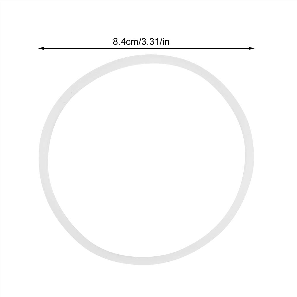 Premium White Rubber Gasket Sealing Ring - 3PCS O- Magic Blender Replacement Parts for Leak-Proof Blending | Perfect for Smoothies, Sauces & Food Prep