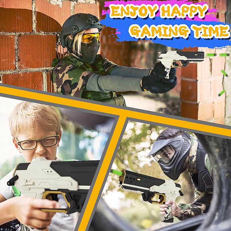 Assault SP50 Cyberpunk Darts Blaster - High Performance Foam Dart Gun for Outdoor Games & Nerf Battles - Perfect for Backyard Fun, Team Competitions & Cosplay Events