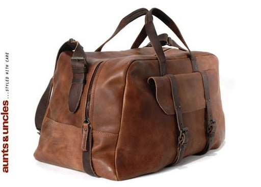 Vintage-Inspired Roughneck Weekender Duffle Bag for Men & Women - Perfect for Travel, Gym, and Weekend Getaways