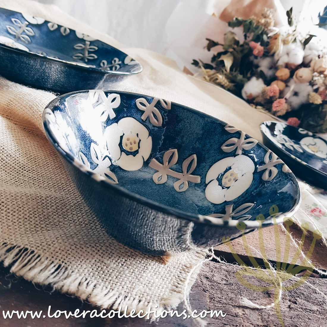 Aito Japan Nordic Floral Dinnerware Set - 60% Off Sale - Elegant Plates, Bowls & Cups for Home Dining, Wedding Registry & Gift Giving