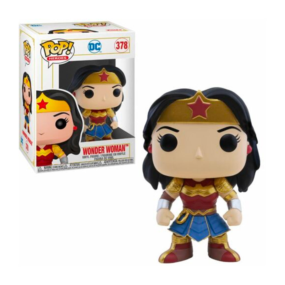 DC Super Heroes Wonder Woman Pop! Vinyl Figure - Imperial Palace Edition [378] - Collectible Funko Pop for DC Fans, Home Decor & Gift Idea