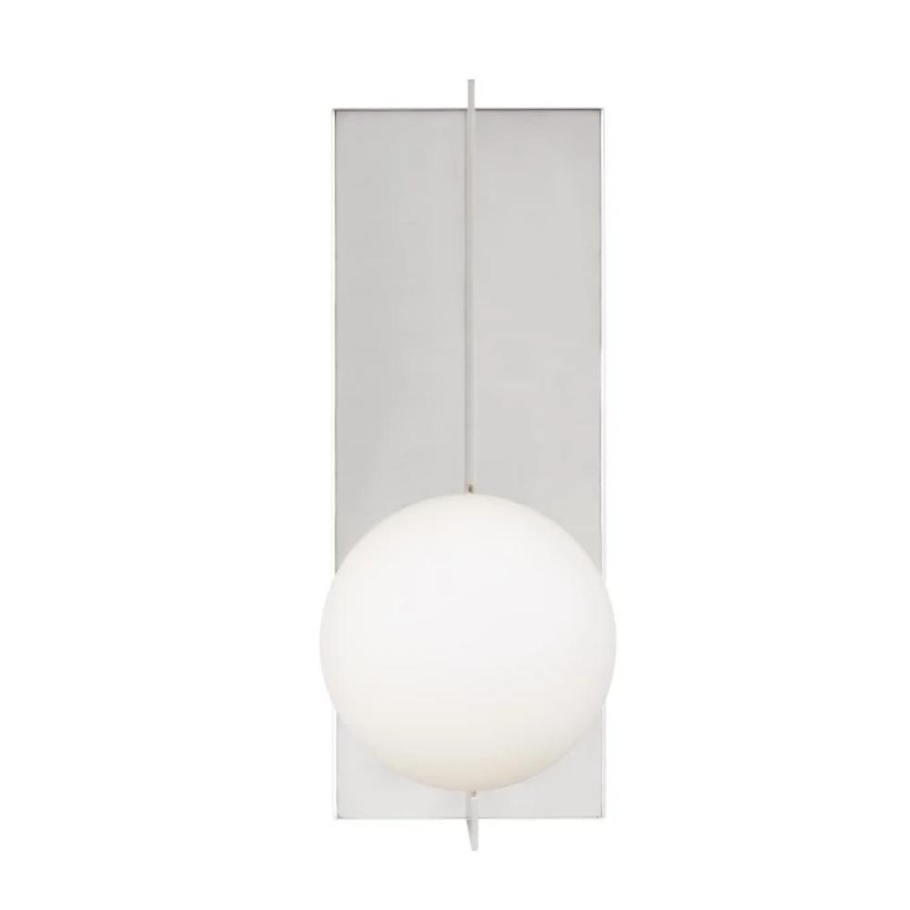 Orbel Wall Sconce Light Fixture - Modern Plug-in Wall Lamp with Adjustable Arm for Living Room, Bedroom, Hallway & Office Decor