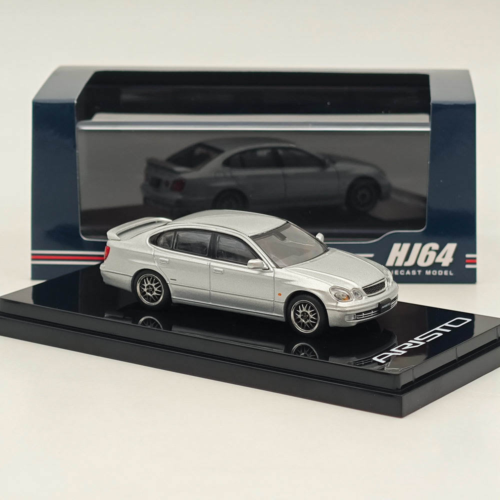1/64 Scale Toyota Aristo V300 Vertex Edition Early Version - Hobby Japan Customized Diecast Model Car for Collectors & Display - Perfect for Car Enthusiasts & Model Showcases