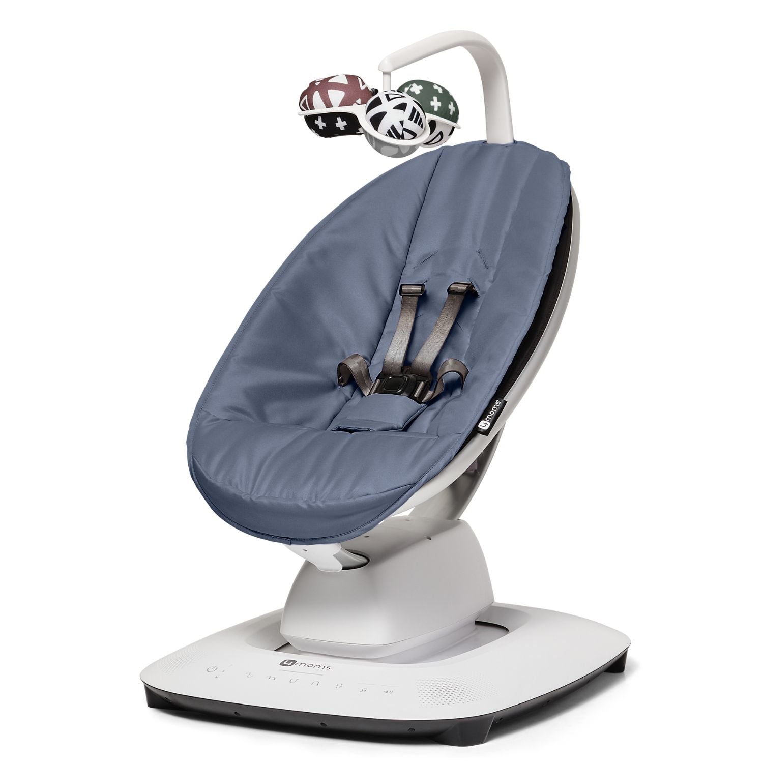 4moms mamaRoo 5 Multi Motion Baby Swing - 5 Unique Motions, Bluetooth Enabled, Soothing Infant Seat for Newborns to Toddlers - Perfect for Nursery, Playtime & Calming Fussy Babies