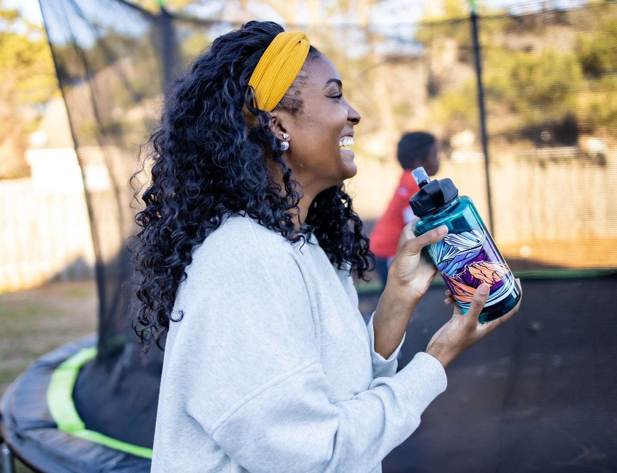 Nalgene OG Gretchen Leggitt Art Water Bottle - 32oz & 48oz BPA-Free, Leak-Proof for Hiking, Camping & Outdoor Adventures
