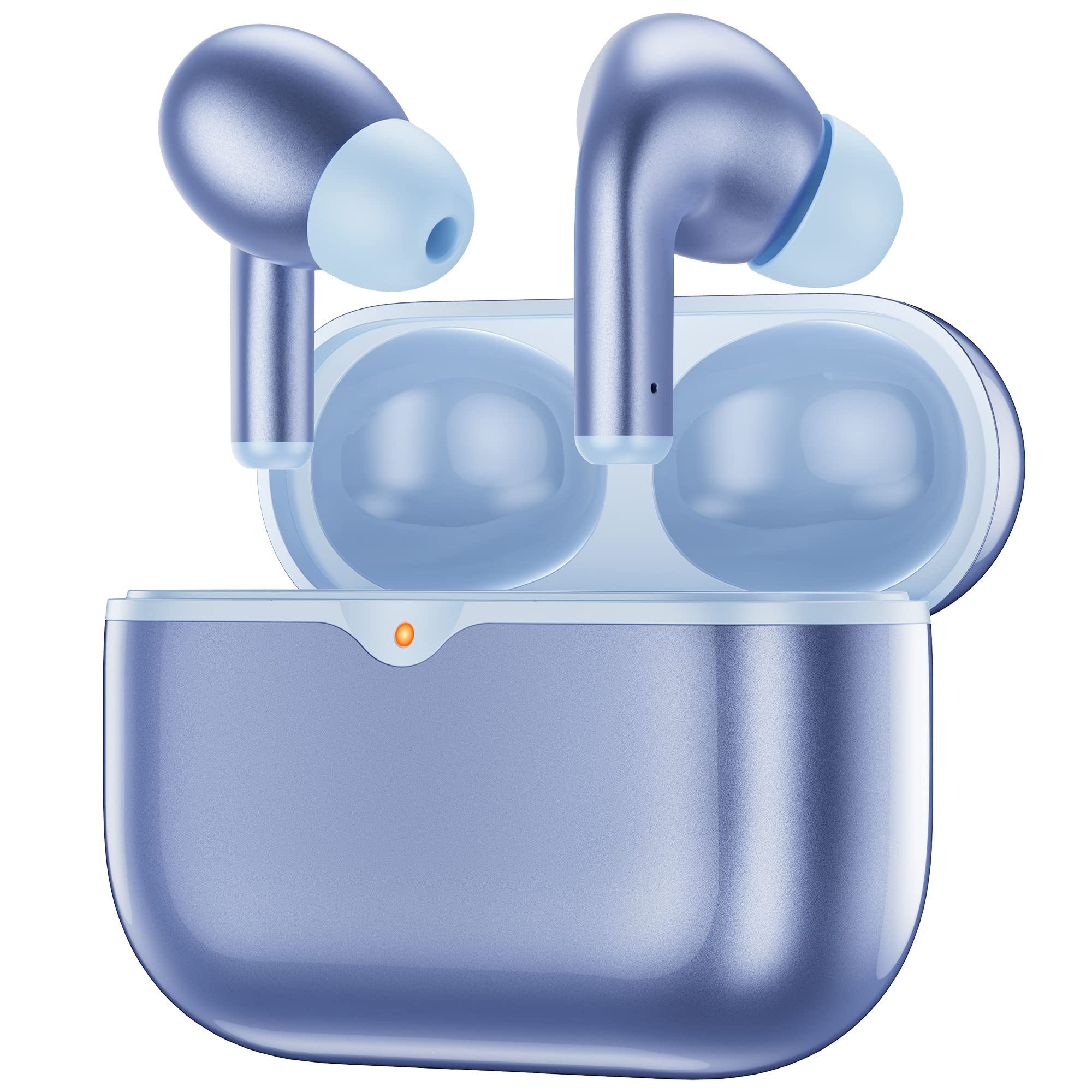 ORYTO Wireless Earbuds Bluetooth 5.0 - 35Hrs Playtime, Hi-Fi Stereo Sound, Touch Control, Built-in Mic - TWS In-Ear Headphones with Charging Case for iPhone, Android, Workout, Running & Travel