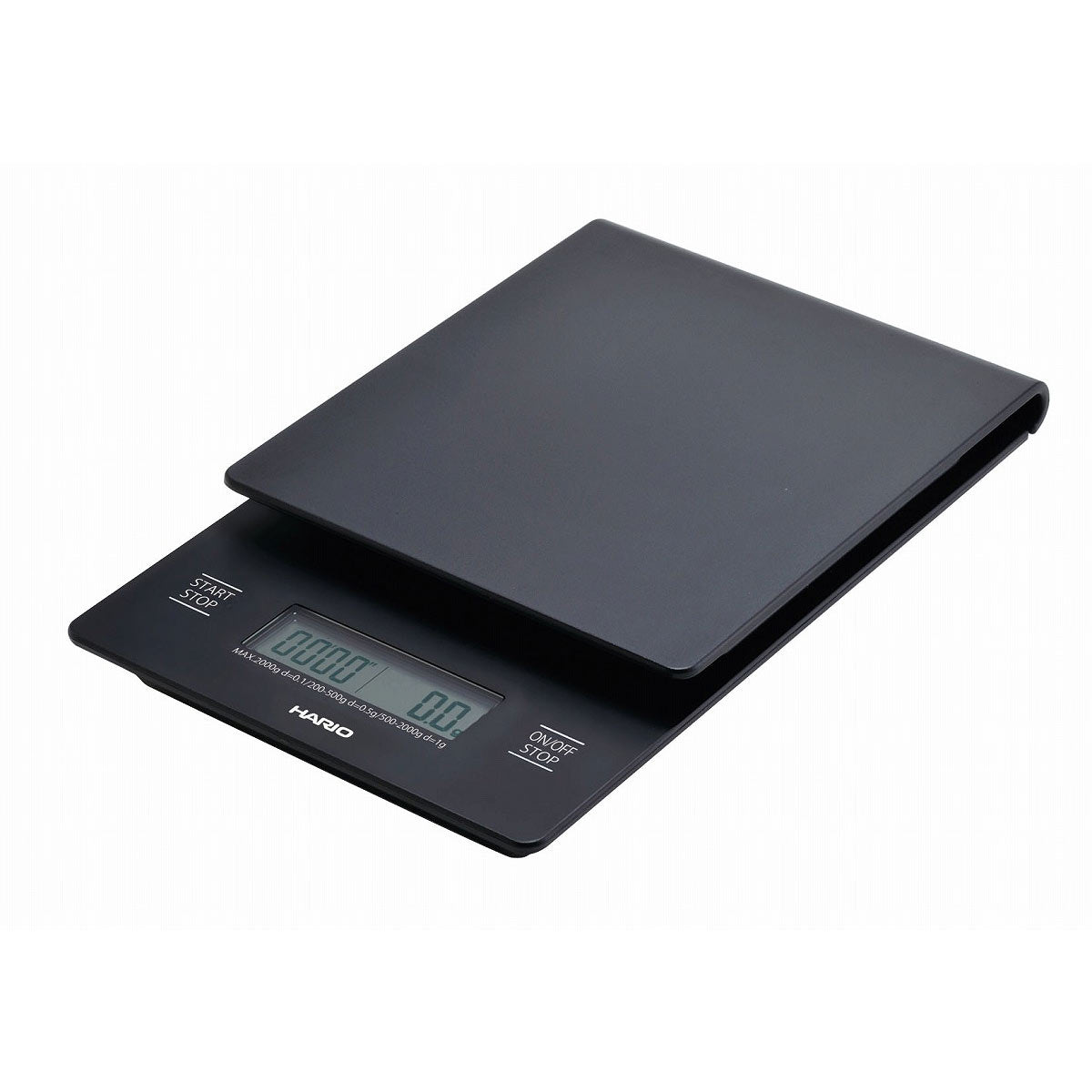 Hario VST-2000B V60 Coffee Drip Scale with Timer - Precise Brewing for Pour Over, Espresso & Cold Brew Coffee at Home or Cafe