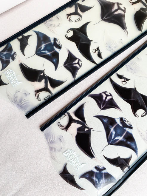Divermon Manta Free Diving Fins - Premium Composite Soft Blades for Spearfishing & Snorkeling | Perfect for Ocean Exploration & Underwater Photography
