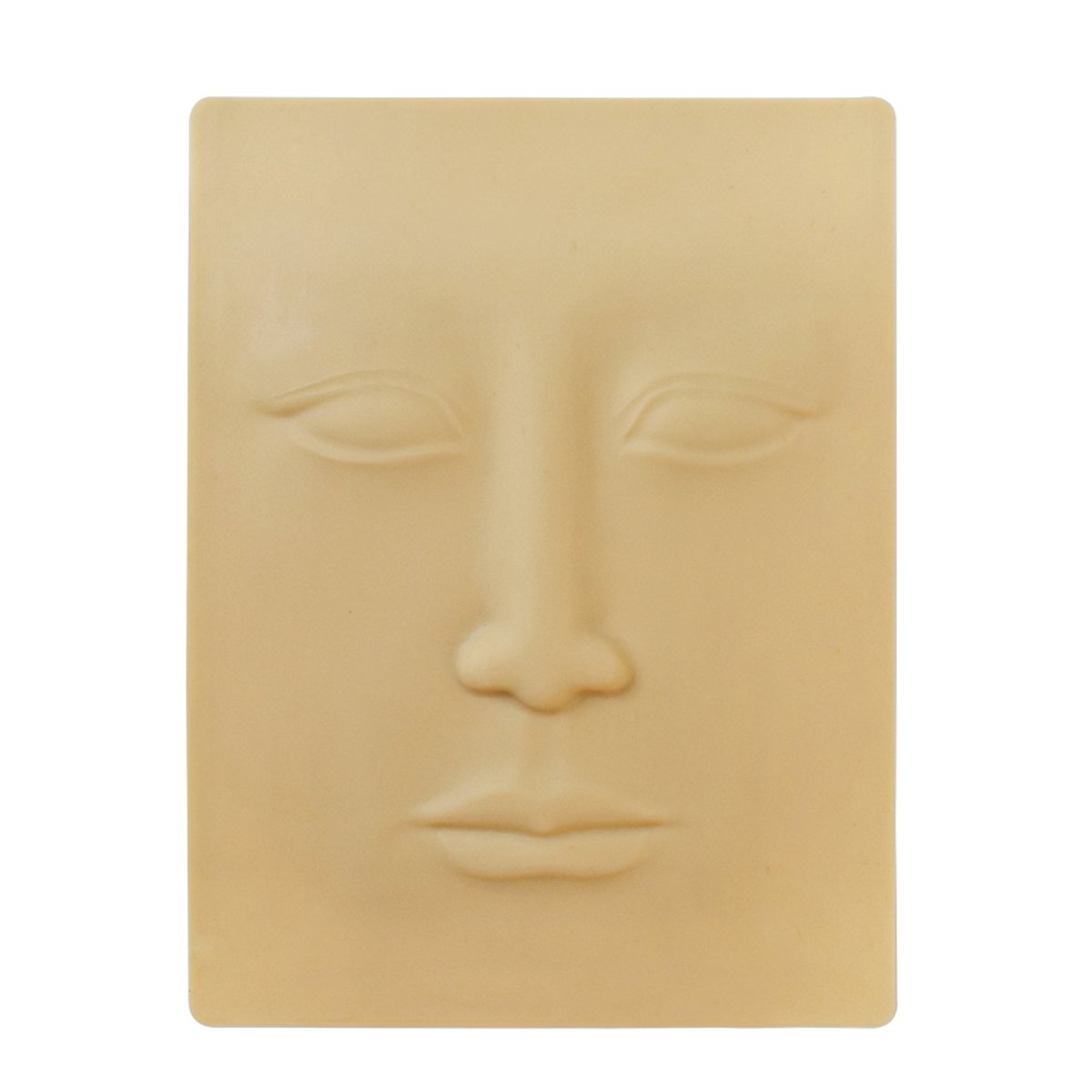 3D Tattoo Practice Skin - Reusable Silicone Sheets for Lip, Eye & Eyebrow Permanent Makeup Training - Perfect for Beginners & Professionals (10 Sheets) - Ideal for Tattoo Practice, Cosmetic Training & Makeup Artistry