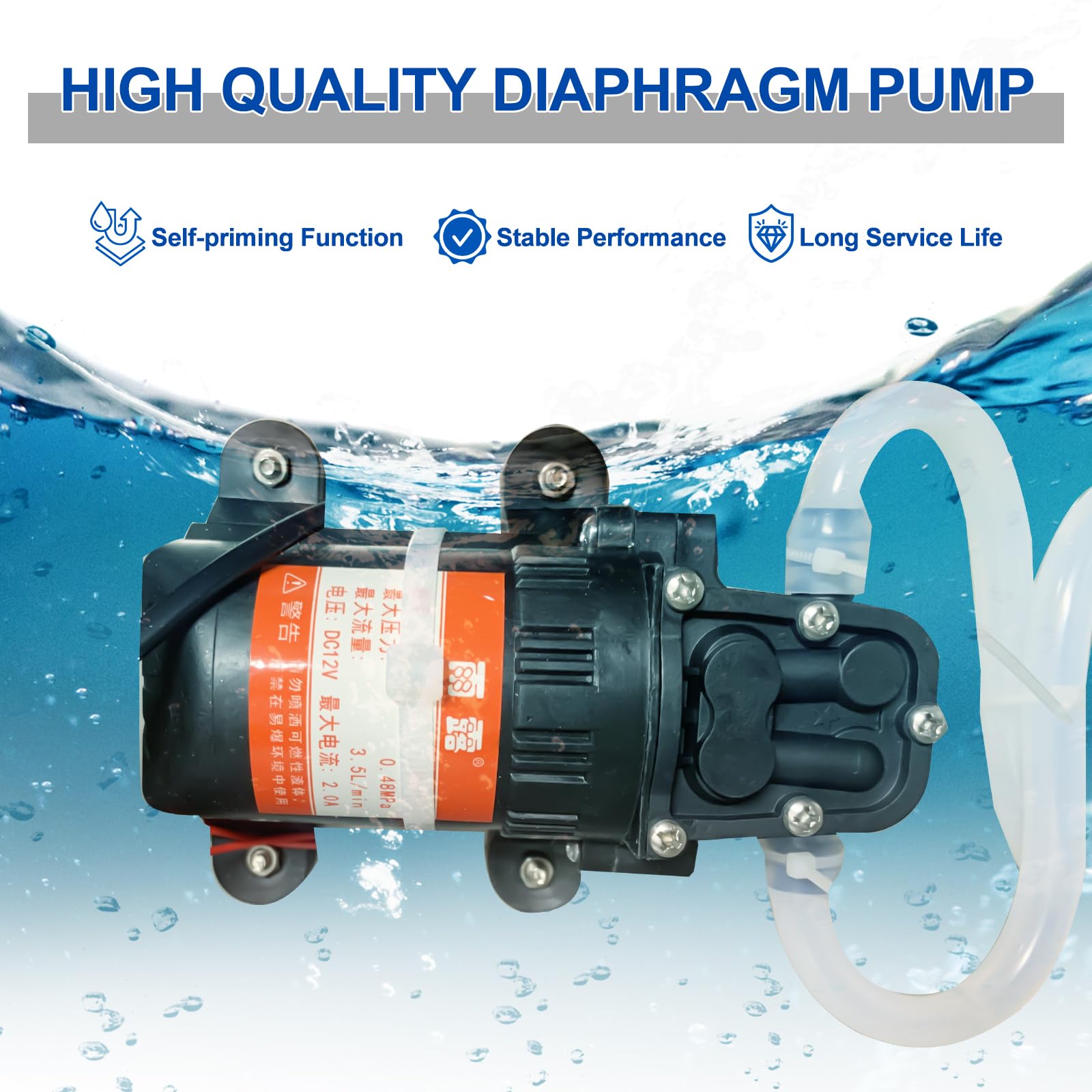 Digital Liquid Filling Machine Pump - Precise 5ml-3500ml Volume Control for Water, Alcohol & Beverages | GFK160 Model with 10mm Nozzle | Perfect for Home Brewing, DIY Cocktails & Small Business Production