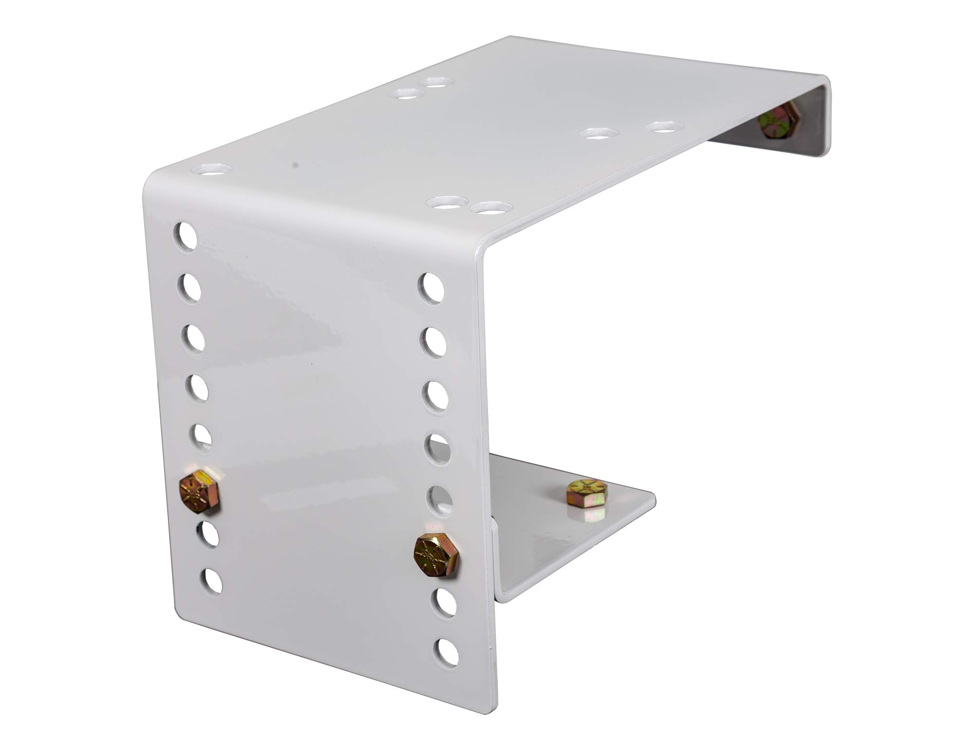 Buyers Products White Bumper Vice Mount - Heavy Duty Truck Bumper Clamp for Secure Mounting | Perfect for Work Trucks, Trailers & Off-Road Vehicles