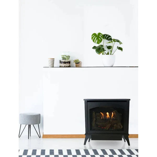 Empire Spirit Stove Steel Vent Free - Small VFD20MS Gas Heater for Indoor & Outdoor Use - Perfect for Patios, Garages, and Camping