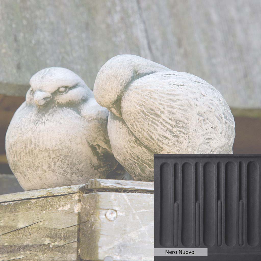 Campania International Duet Birds - Handcrafted Garden Statues for Outdoor Decor, Perfect for Patio, Yard, and Lawn Ornament | Bird Figurines for Home & Garden Decoration