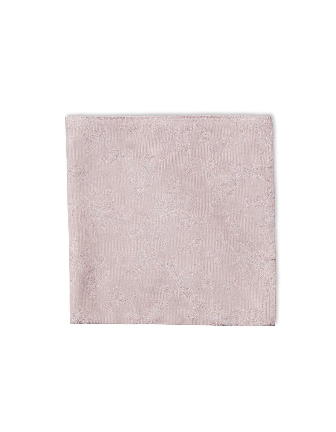 ABELARD Men's Silk Paisley Pocket Square in Pink - Elegant Accessory for Weddings, Business & Formal Events