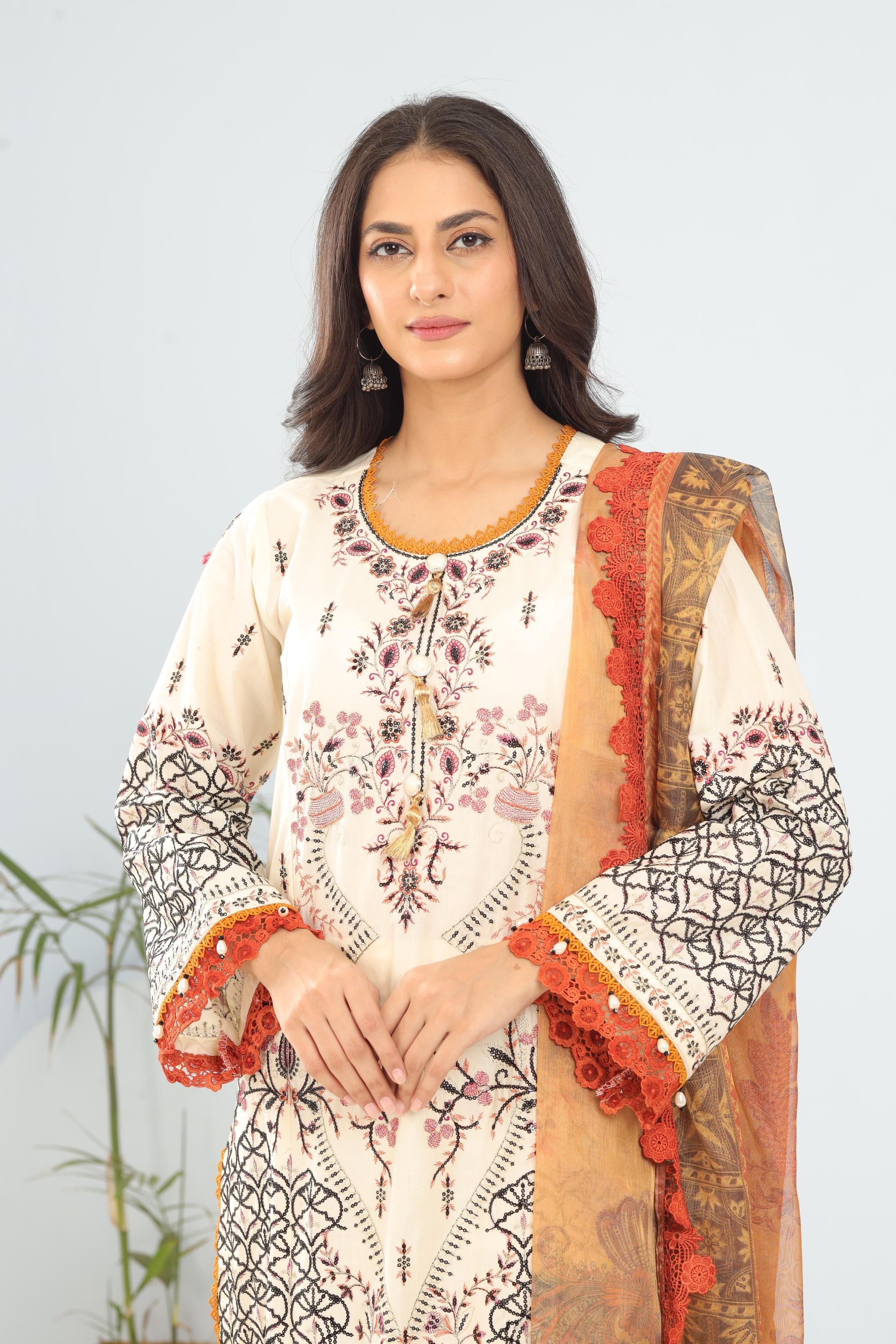 Asim Jofa Asra Printed Collection - Elegant Pakistani Designer Dress for Women | Perfect for Weddings, Parties & Special Occasions