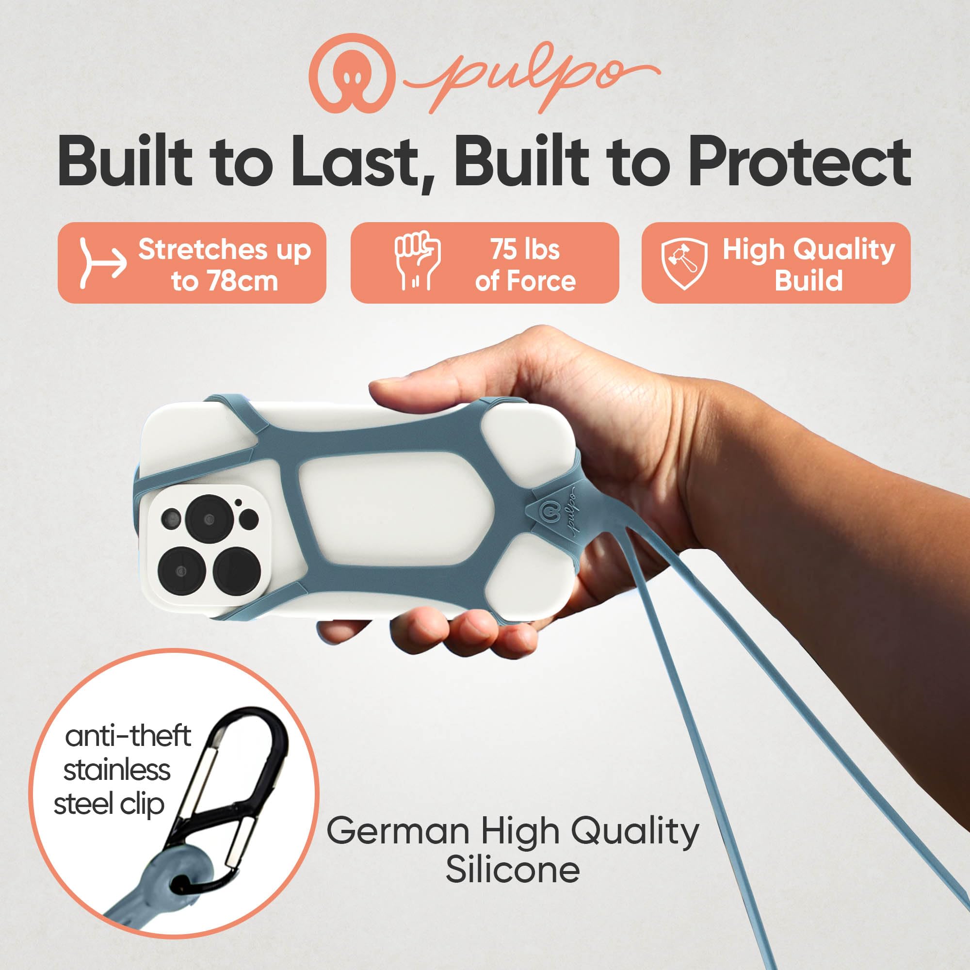 Anti-Theft Phone Lanyard for 6.1-6.8