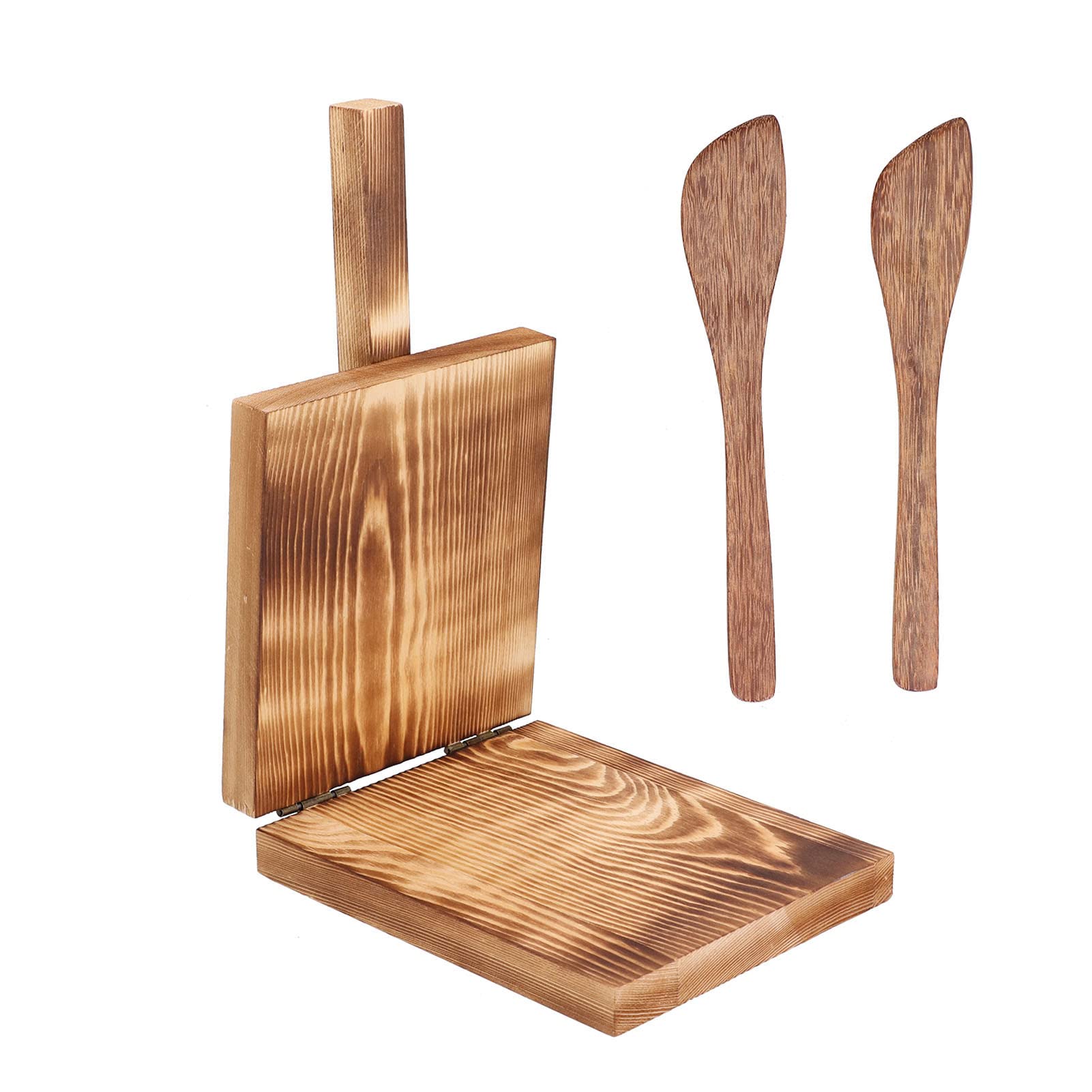 Premium Wooden Tortilla Press - Non-Slip Handle, Multi-Functional Dough Press for Perfect Homemade Tortillas, Flatbreads & Empanadas | Ideal for Mexican Cooking, Baking & Meal Prep