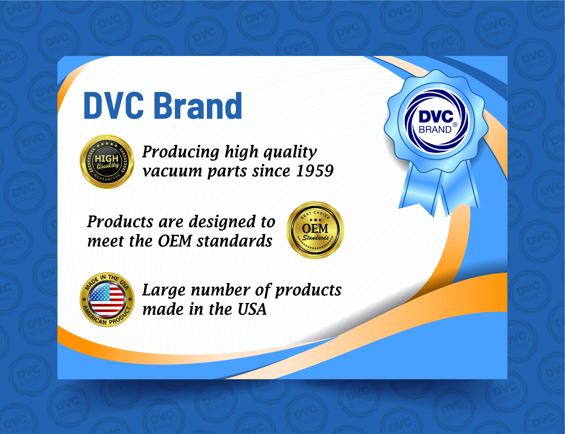 DVC Micro-Lined Paper Replacement Bags for Eureka Style T (Fits 970 & 980 Canister Models) - 6 Pack | Premium Dust Collection for Home Cleaning