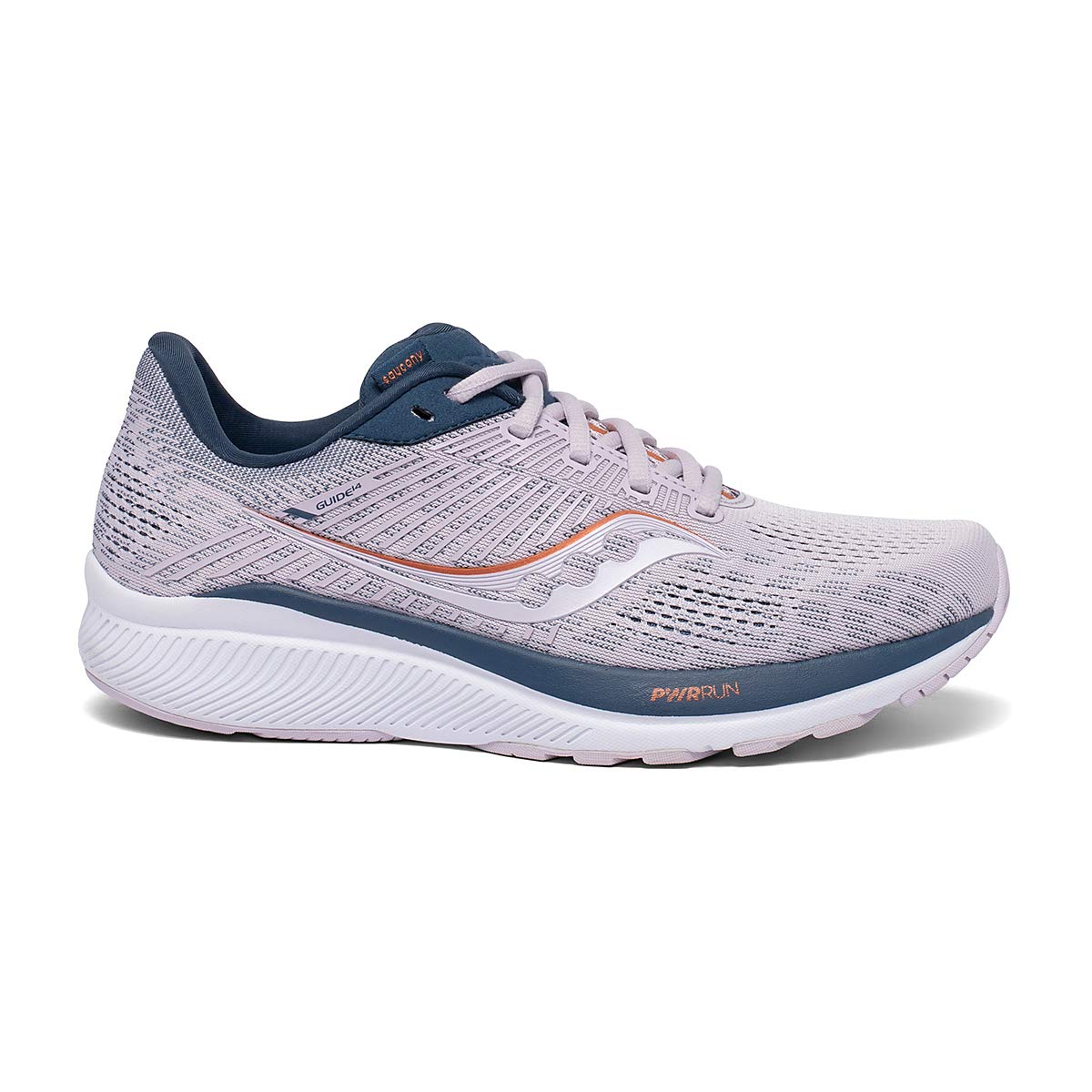 Saucony Women's Guide 14 Running Shoes - Lightweight Stability Sneakers for Women with Cushioned Support - Perfect for Road Running, Jogging & Daily Workouts