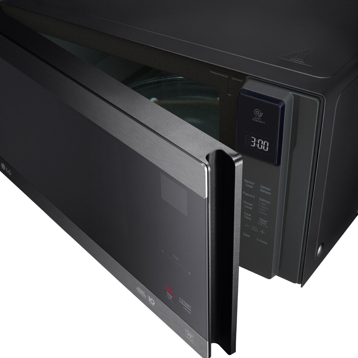 LG 42L NeoChef Smart Inverter Microwave Oven MS4296OMBB - Countertop Microwave with Precise Cooking for Home Kitchen & Office Use