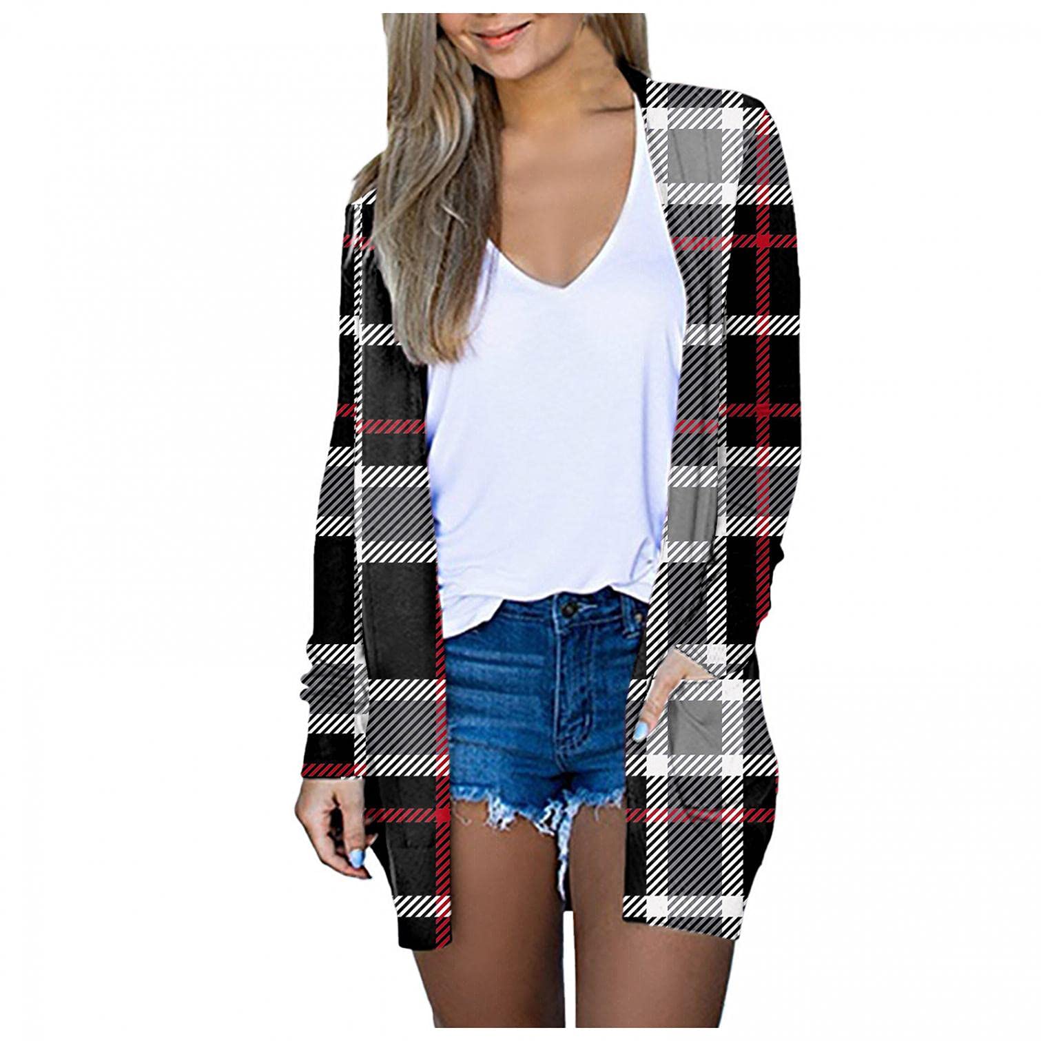 Women's Cozy Sherpa Fleece Cardigan Sweater with Hood & Zip Up - Soft Fuzzy Pullover for Casual Wear | Perfect for Lounge, Work, and Outdoor Activities