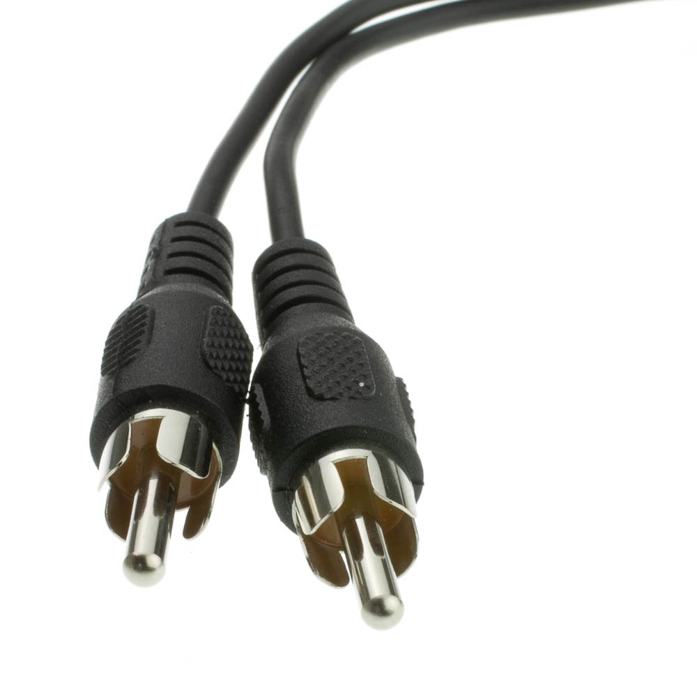 Premium RCA Splitter/Adapter - 6 Inch RCA Female to Dual RCA Male Y Cable for Audio/Video Devices - Perfect for Home Theater, Car Audio & Gaming Systems