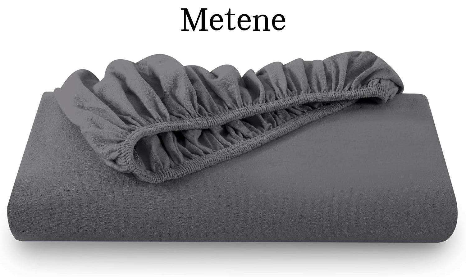 Metene King Fitted Sheet - Hotel Quality Ultra Soft & Breathable Brushed Microfiber Bedding with 14