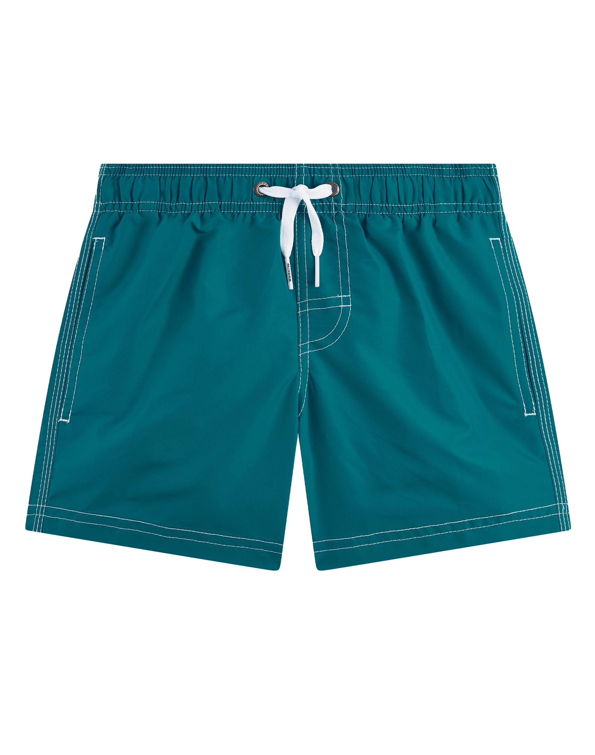 **Boys' Quick-Dry Swim Trunks with Elastic Waistband - UPF 50+ Sun Protection - Perfect for Beach, Pool & Water Sports (Sized by Age)**