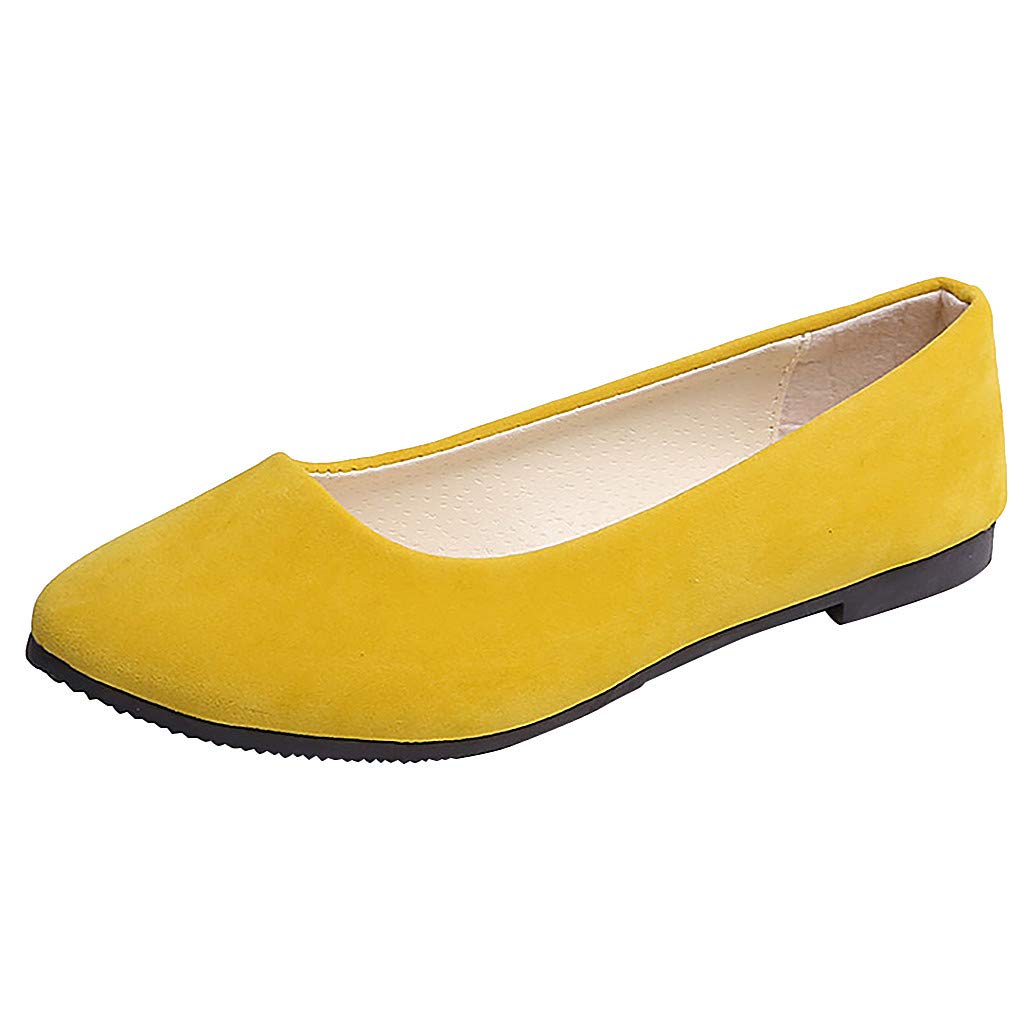 MLAGJSS Women's Ballet Flats - Comfortable Breathable Slip-On Casual Shoes for Women | Perfect for Work, Walking & Outdoor Activities