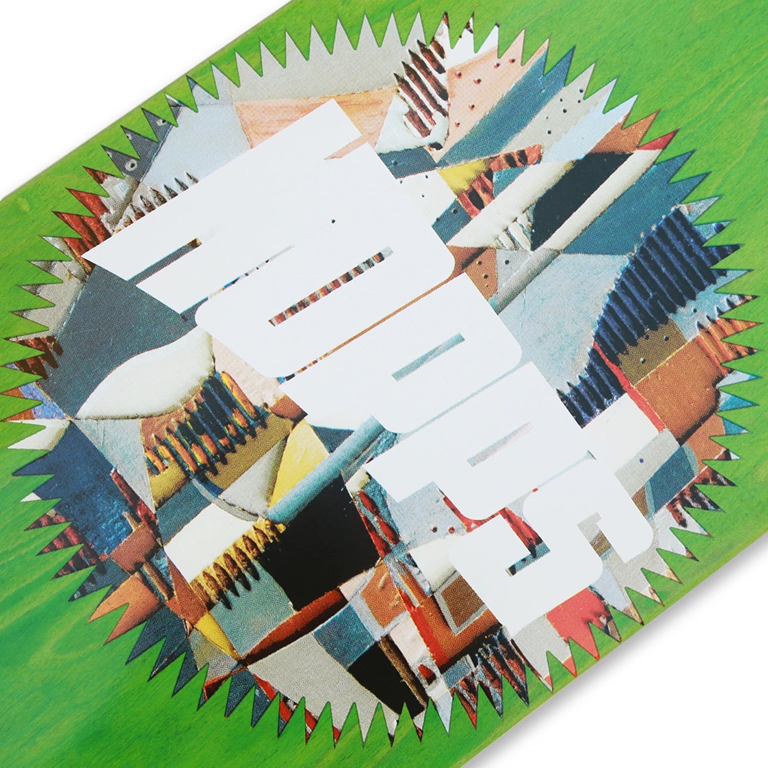Hopps Skateboard Deck with Sun Logo - Joan Barker Abstract Series - Premium 8.0