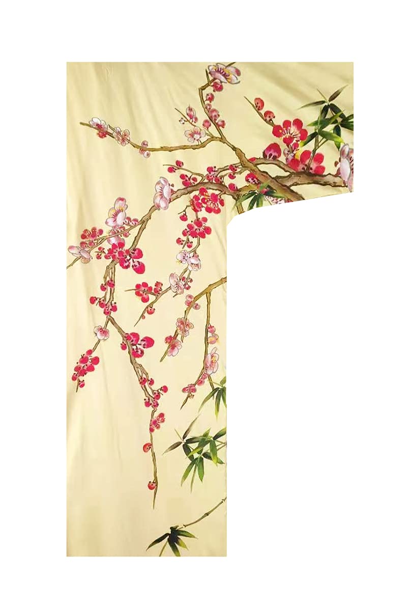 Women's 100% Silk Kimono Robe - Short Sleeve Bathrobe & Pajama Set for Spa, Lounge & Sleepwear | Lightweight Luxury Loungewear for Home Relaxation