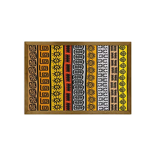 Black Orange and Yellow