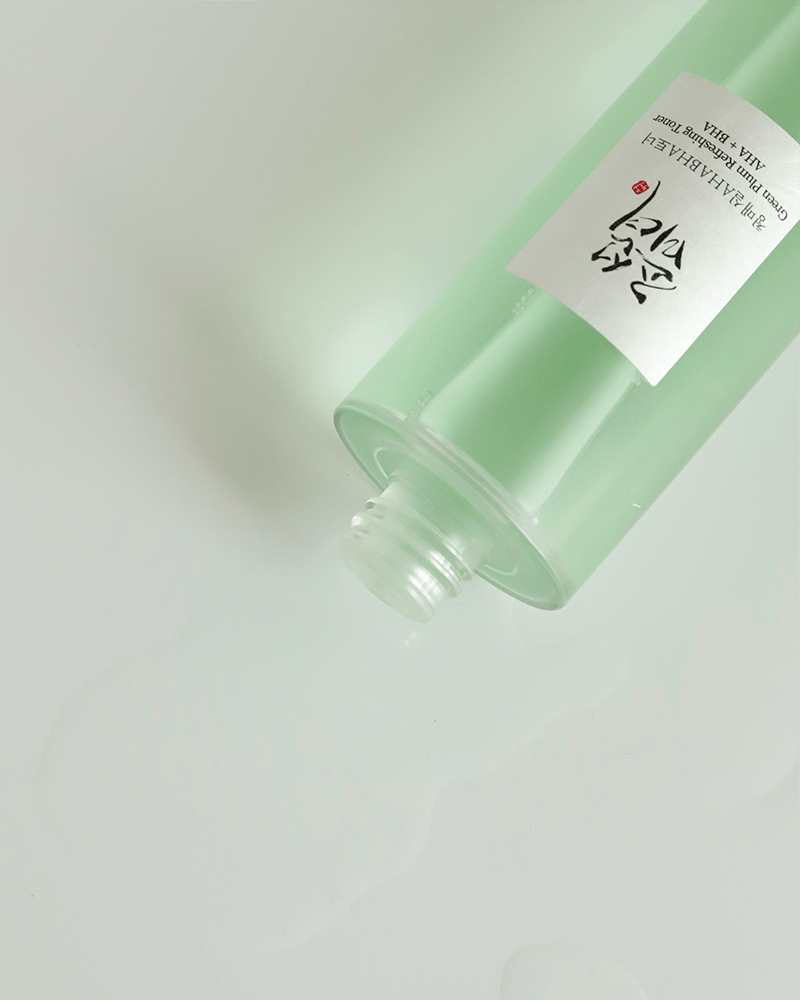 Beauty of Joseon Green Plum Refreshing Toner with AHA & BHA - Korean Skincare for Pore Minimizing & Exfoliation - Perfect for Daily Hydration & Brightening Routine