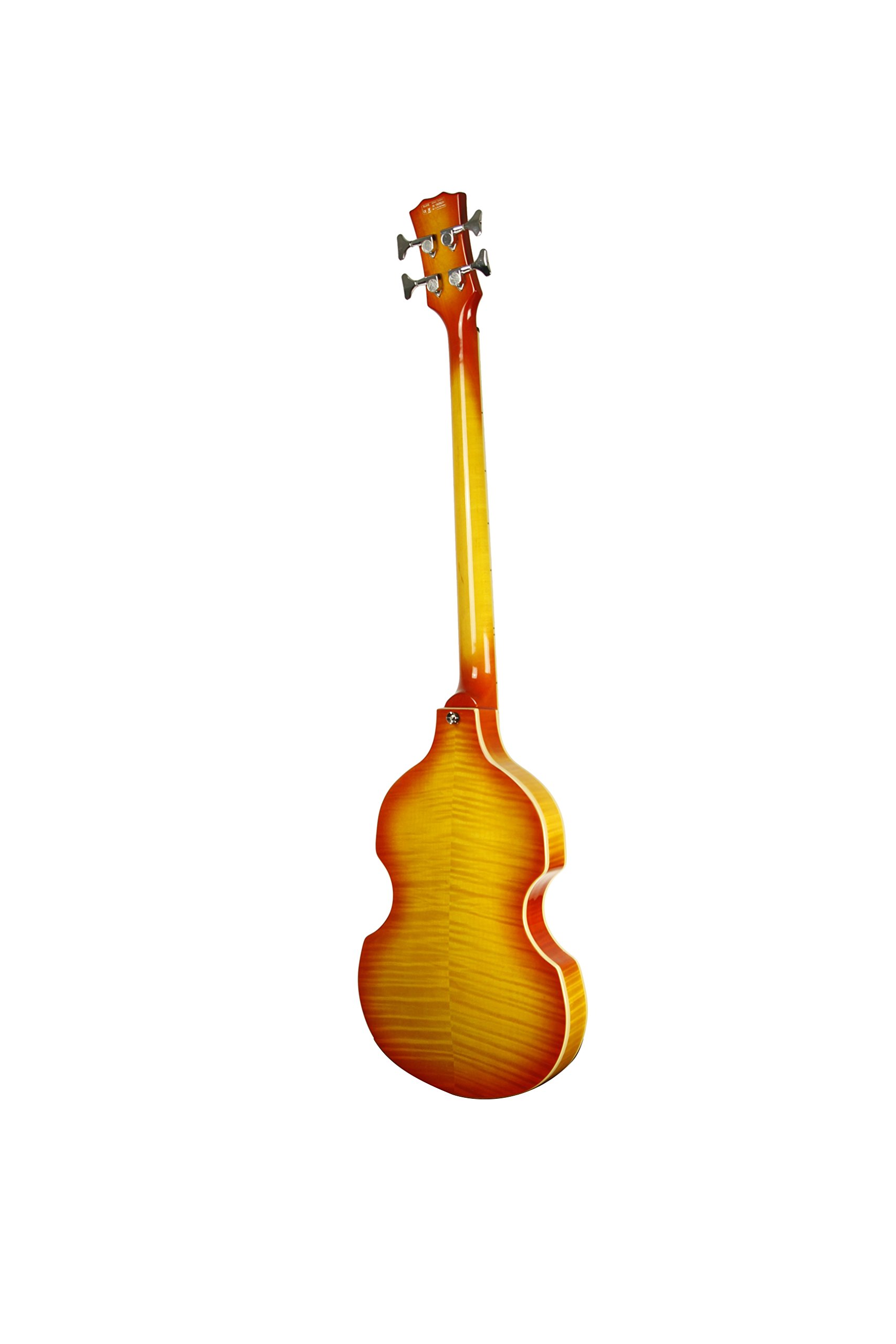 Ivy 4 String Solid-Body Electric Bass Guitar for Beginners & Professionals - Right-Handed, Cherry Sunburst Finish (IVB-500 CS) | Perfect for Rock, Jazz & Studio Recording