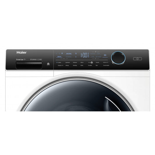 Haier 9KG Front Load Washing Machine HWF90AN1 - Energy Efficient, Quiet Operation for Apartments & Small Homes - Perfect for Laundry Rooms & Compact Spaces
