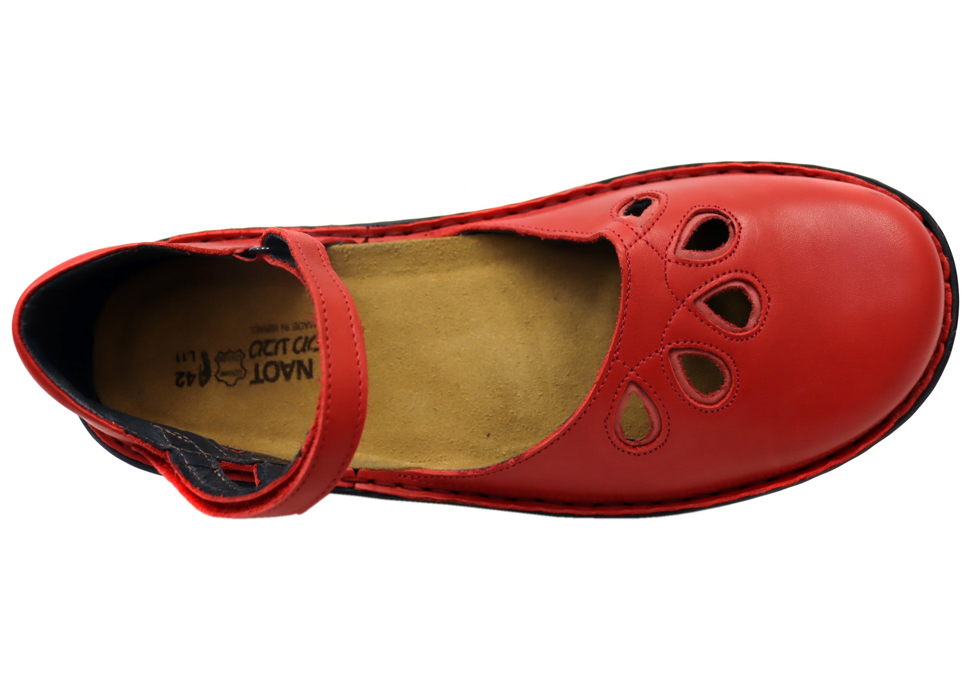 Naot Motiff Women's Comfort Cushioned Orthotic Friendly Mary Jane Shoes - Supportive & Stylish Footwear for Work, Travel & Everyday Wear