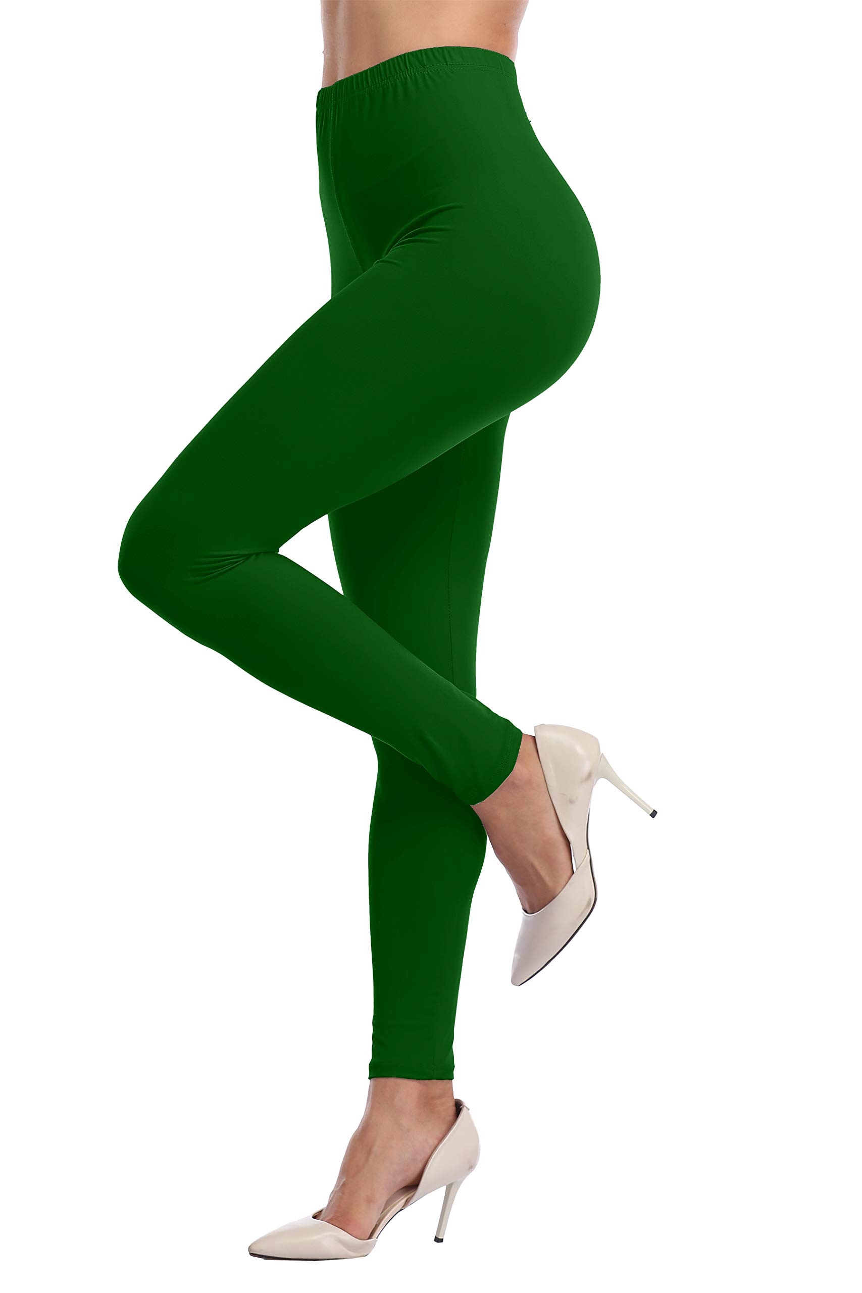 LIGHTBACK Women's Ultra Soft High Waisted Yoga Leggings - Stretchy Full Length Workout Pants for Running, Gym & Lounge Wear