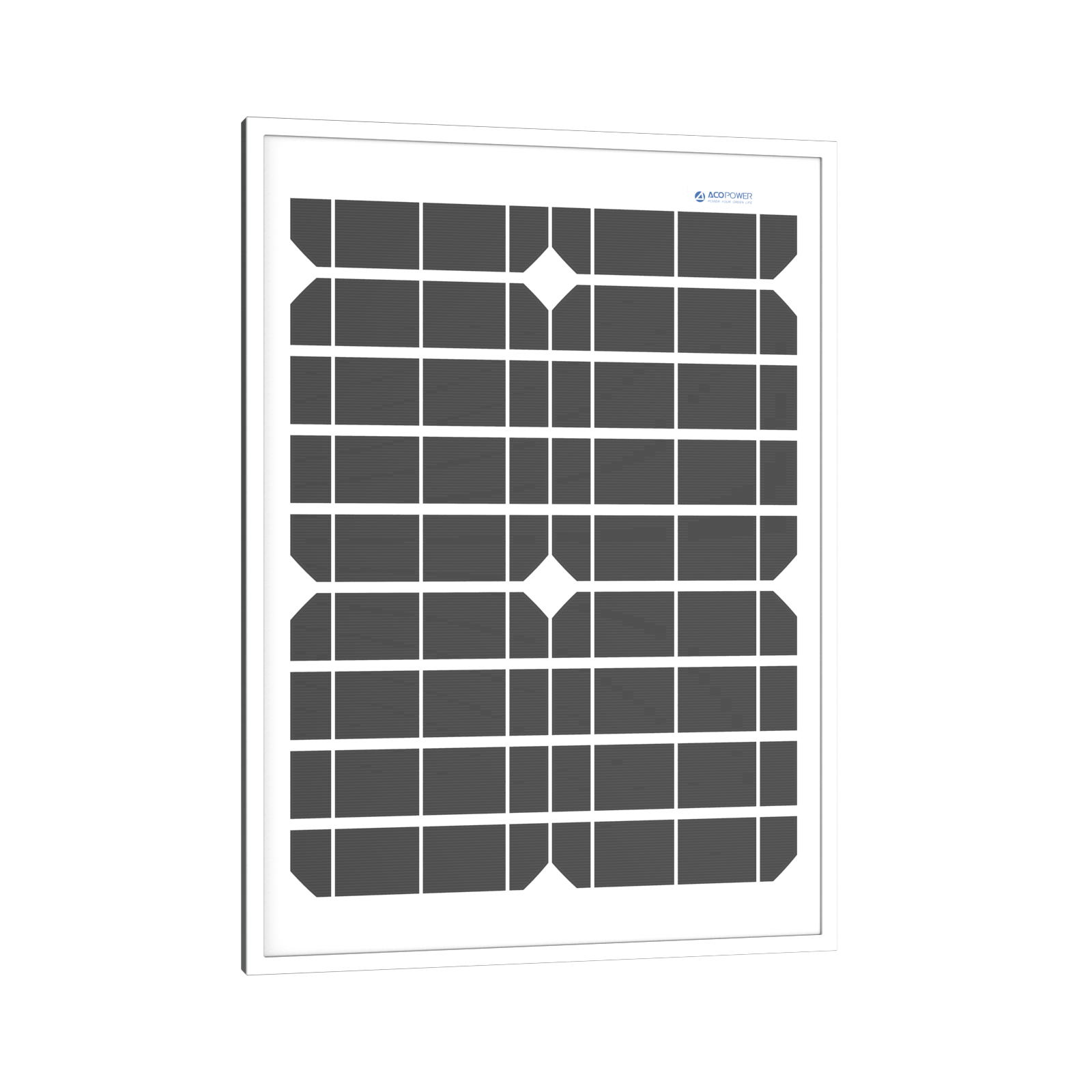 ACOPower 20W Monocrystalline Solar Panel for 12V Battery Charging - Portable Off-Grid Power for RV, Boat, Camping & Emergency Use