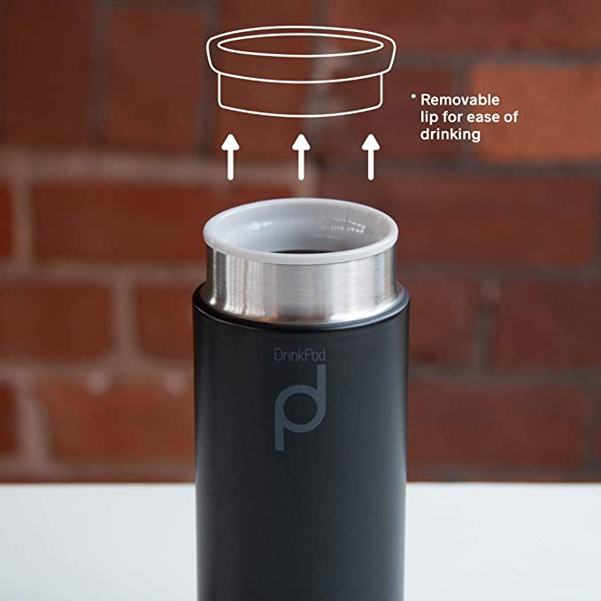 Grunwerg 200ml Drink Pods - Portable Beverage Capsules for Coffee, Tea & Energy Drinks - Perfect for Travel, Office & Outdoor Adventures