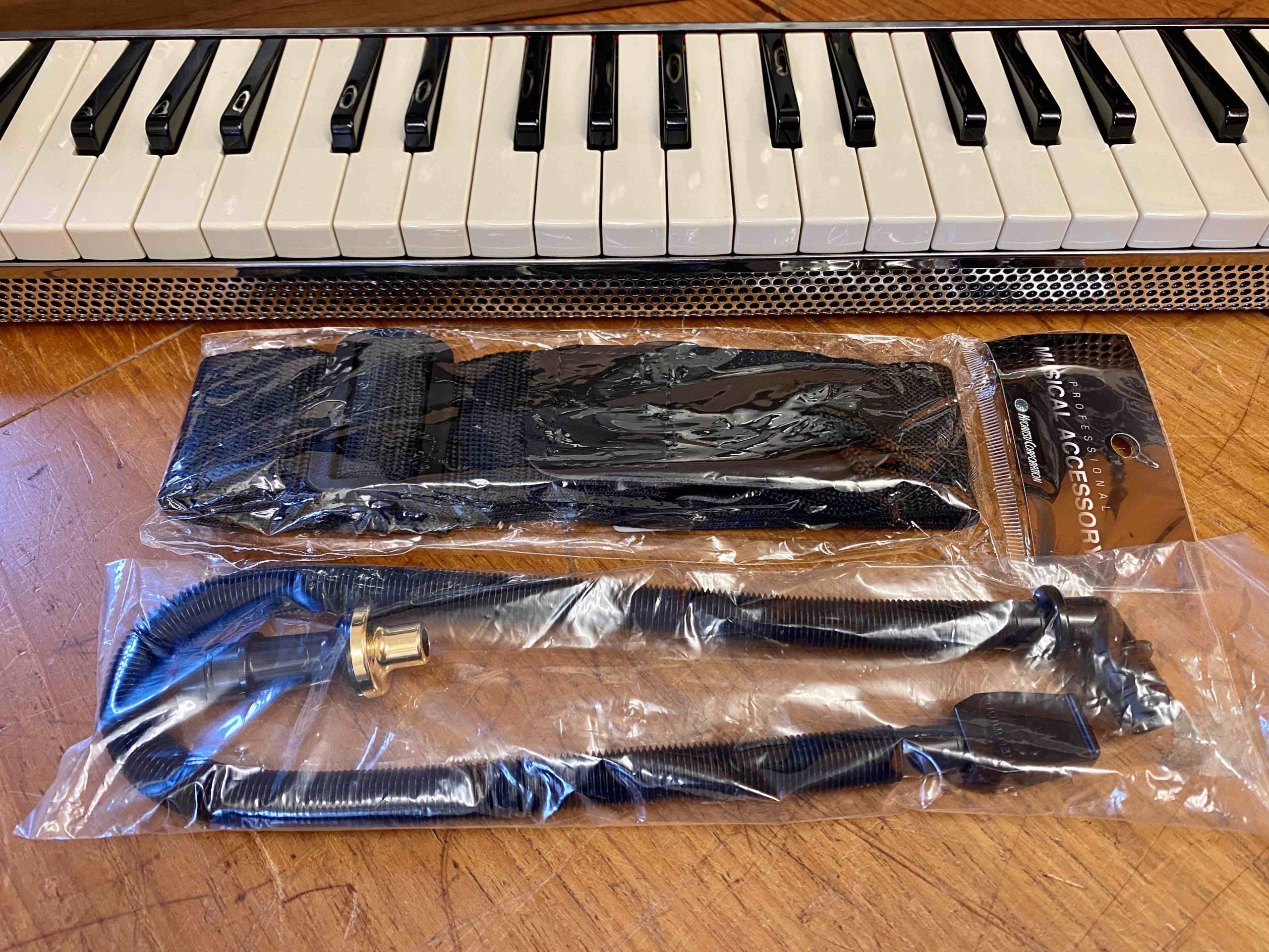 Hammond PRO 44 HP V2 Amplified Melodica - Professional Keyboard Harmonica with Built-in Speaker - Perfect for Live Performances, Studio Recording & Music Education