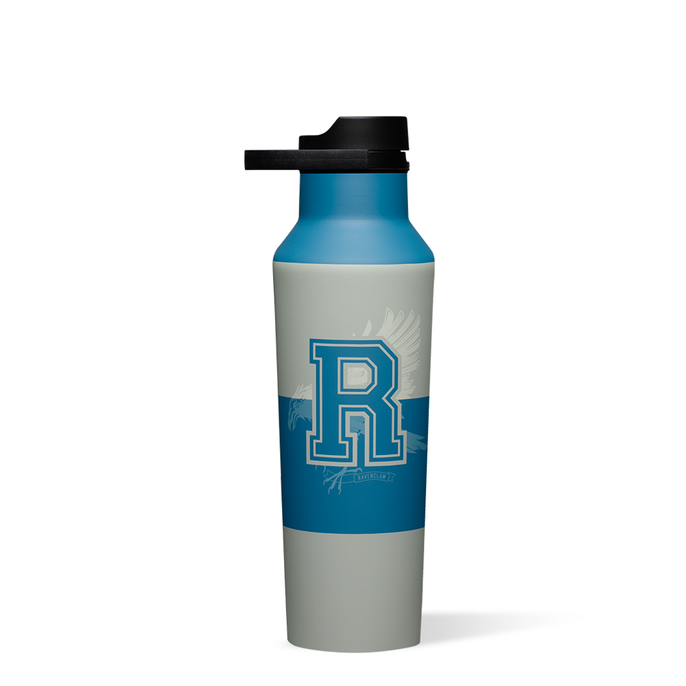 Harry Potter 20oz Insulated Water Bottle - Stainless Steel Sports Canteen for Hiking, Gym & School | Official Hogwarts House Colors Collection