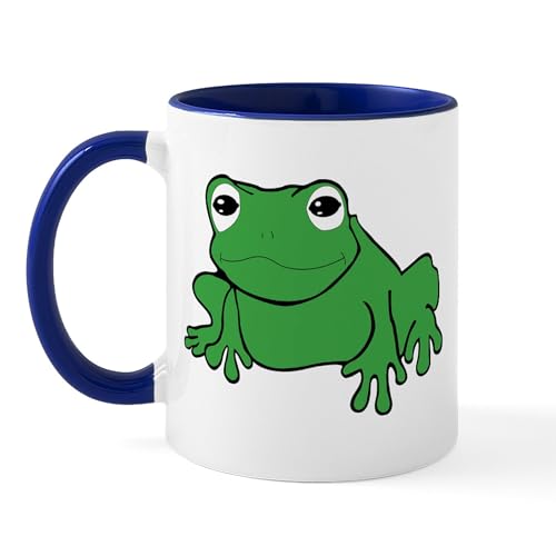 White/Navy Inside - Frog Mug (Frug)