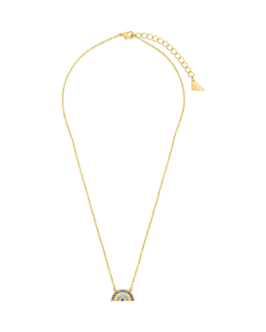 Rainbow CZ Pendant Necklace for Women - Elegant Cubic Zirconia Jewelry Gift for Birthday, Anniversary & Valentine's Day | Perfect for Parties, Weddings & Everyday Wear