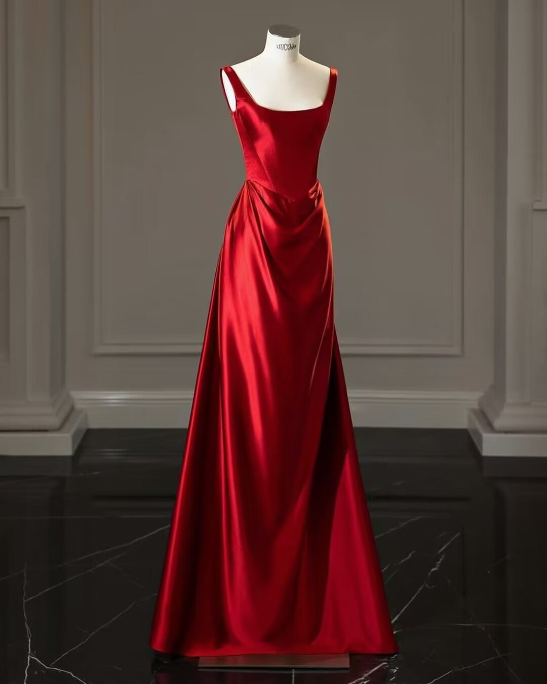 Elegant Red A-Line Birthday Party Dress for Women - Formal Prom Gown J2889 | Perfect for Prom Night, Homecoming, Quinceañera & Special Occasions