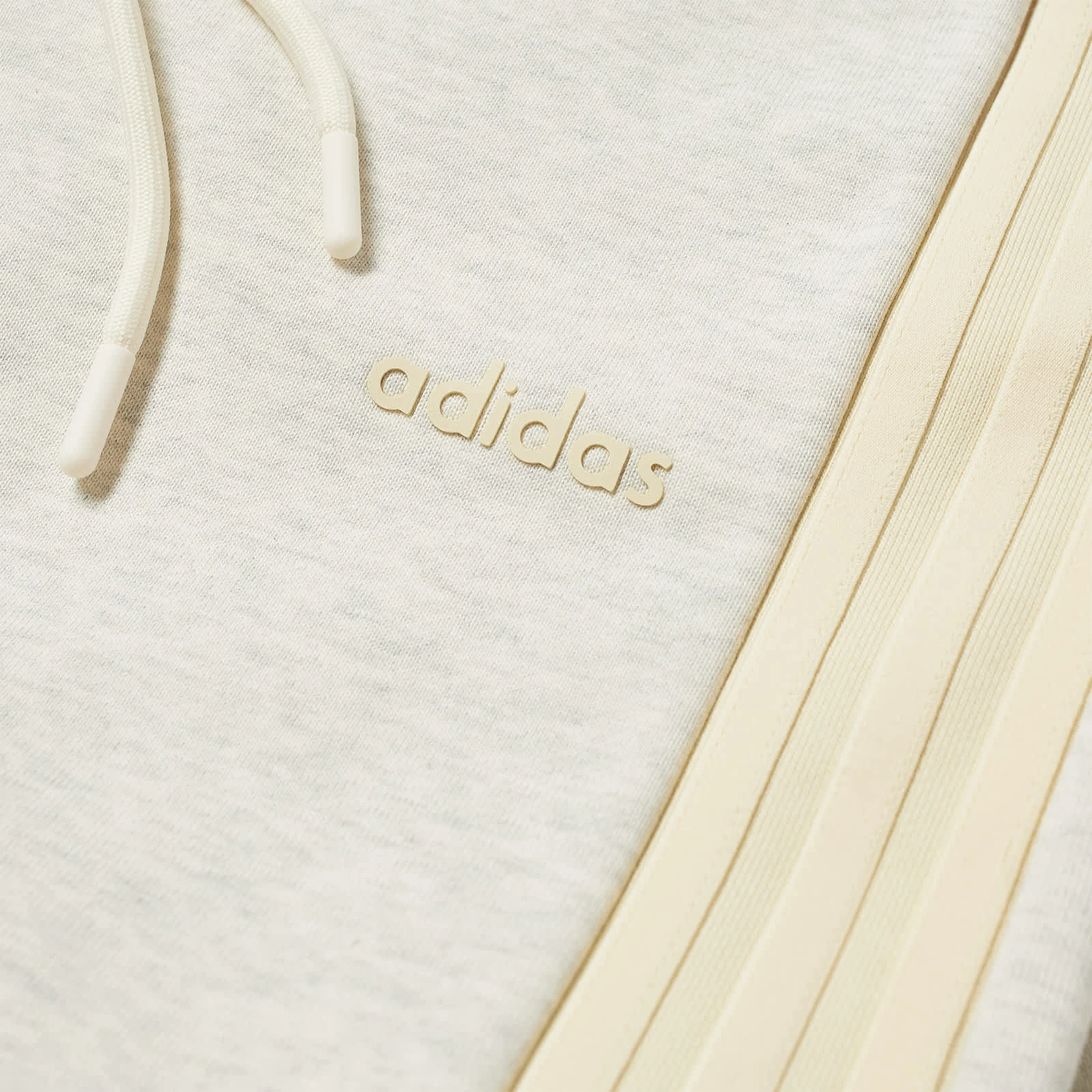 Adidas x Fear of God Athletics Heavy Fleece Sweatpants for Men - Oatmeal Heather Color | Comfortable Lounge Pants for Casual Wear, Gym & Street Style