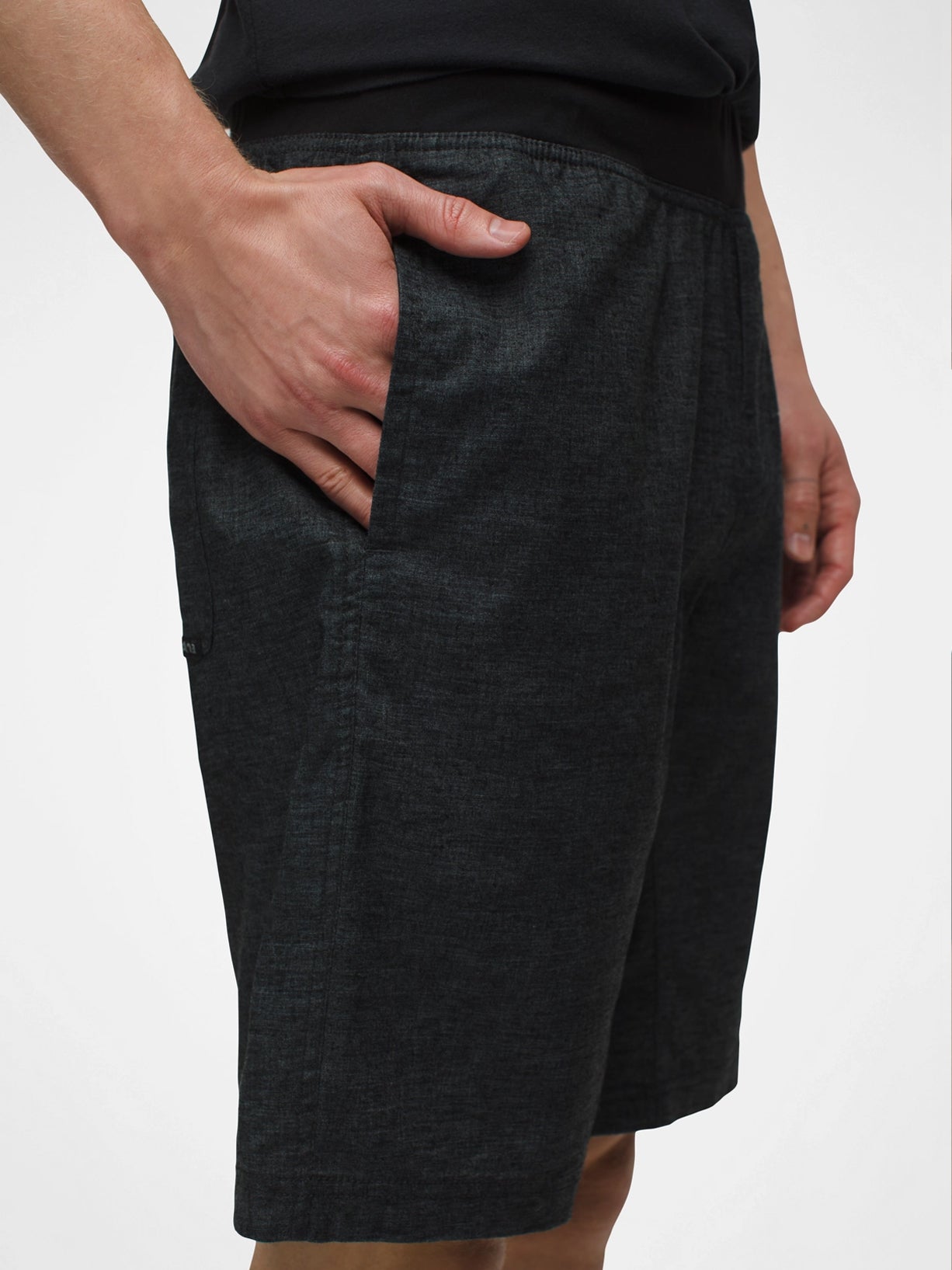 PrAna Vaha Short - Men's Active Shorts in Black for Running, Hiking & Outdoor Adventures