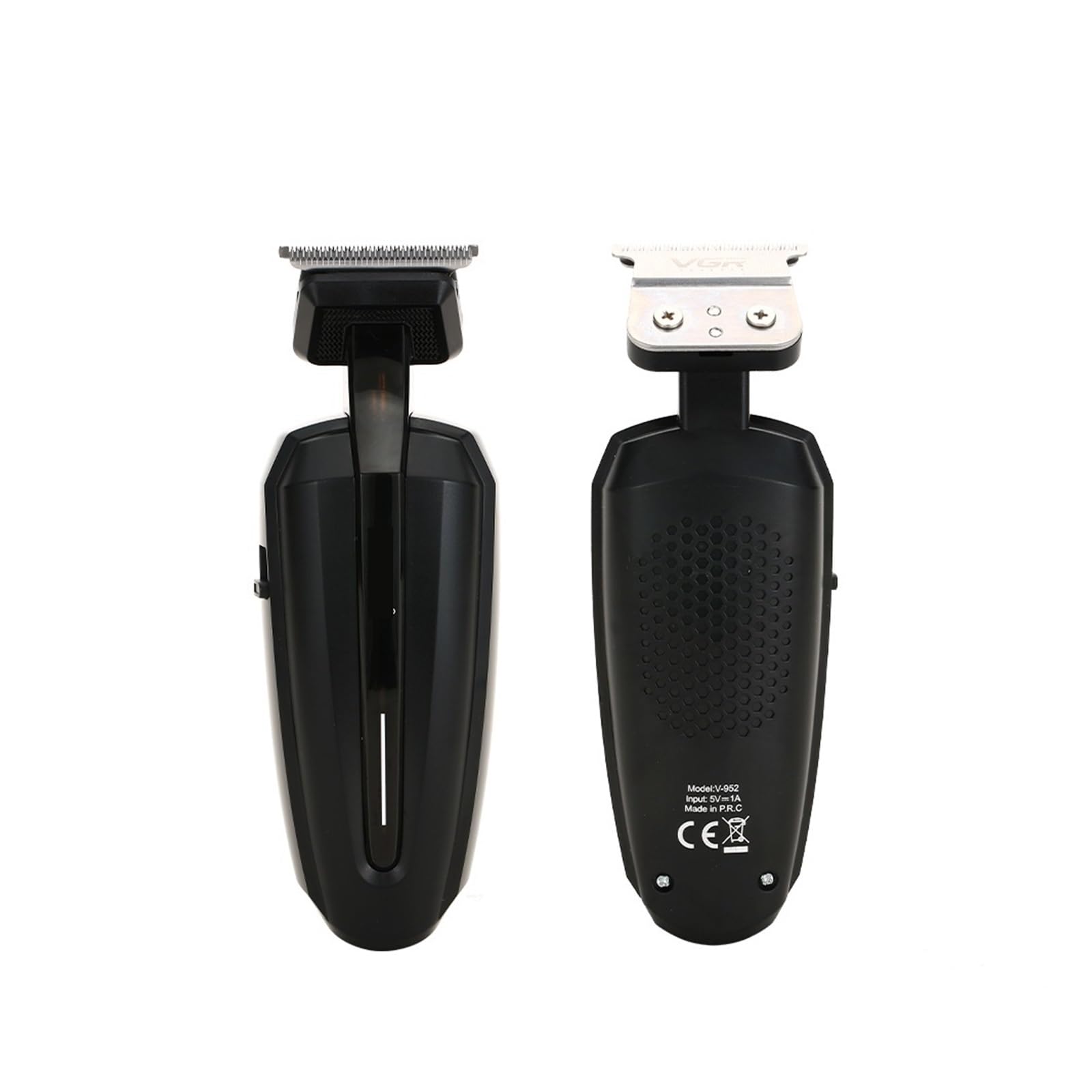 Professional Electric Hair Clipper & Trimmer - USB Rechargeable, Oil-Free Head, Precision Hair Cutting Scissors for Barbers & Home Use - Model V-952 (No Box) - Perfect for Salon Styling, Beard Trimming & DIY Haircuts