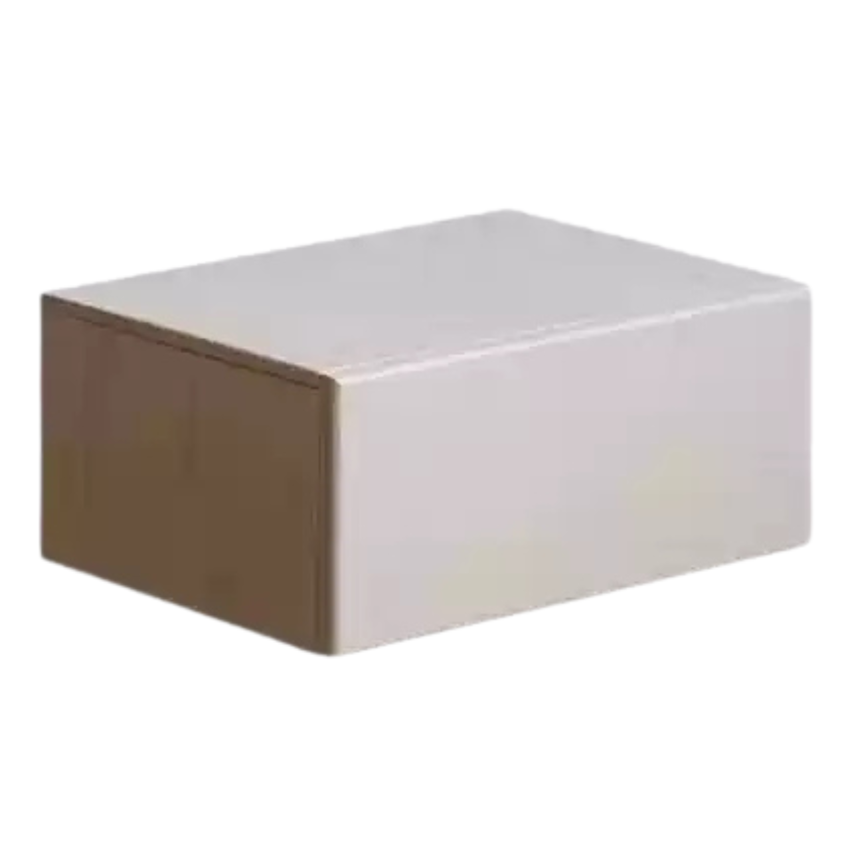 17.7x13.8x7.9 inch / 45x35x20cм / warm gray color / Oak floating bedside table