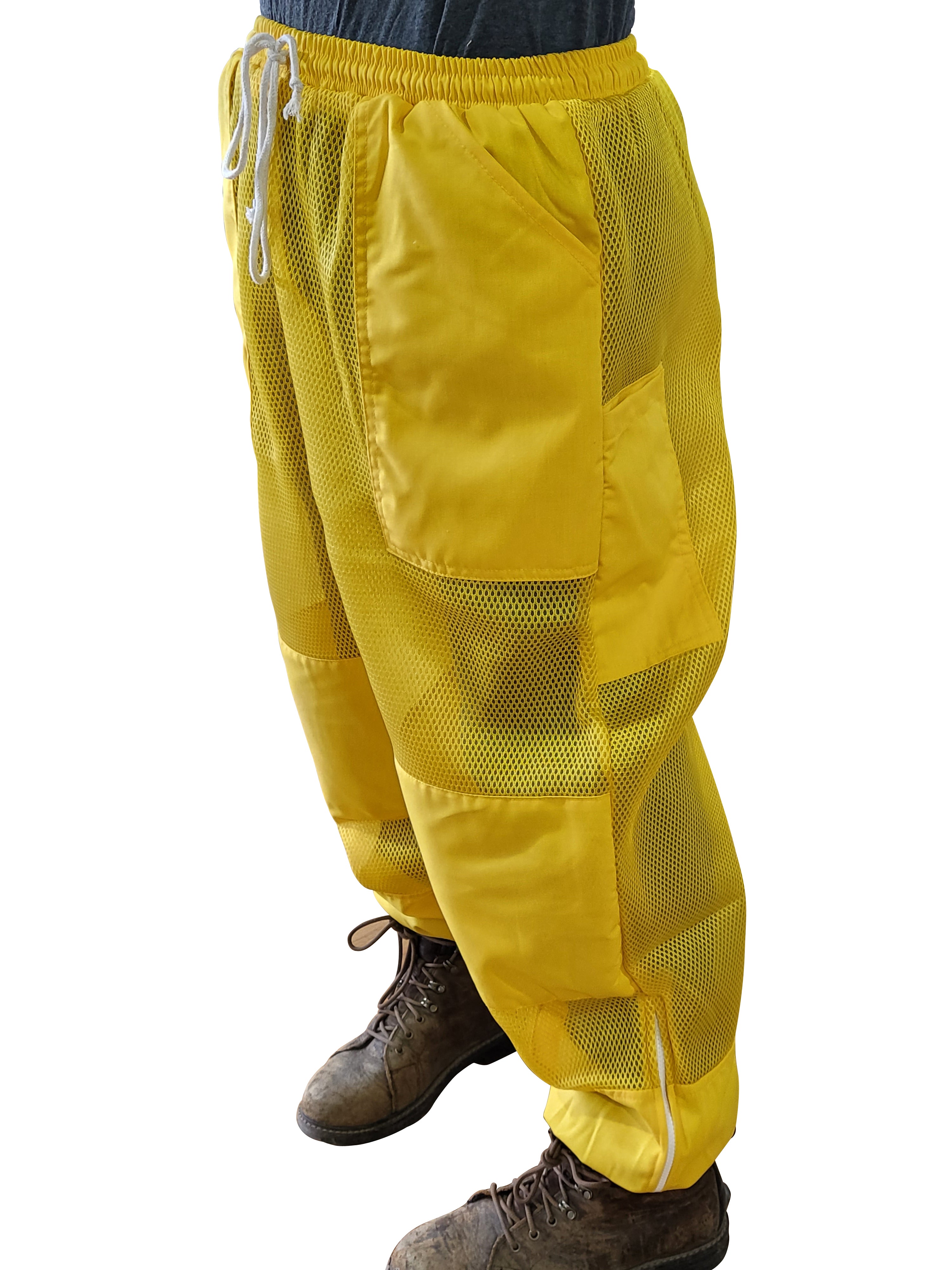 FeatherLite Ventilated Beekeeper Pants - Lightweight Protective Beekeeping Suit with Mesh Panels for Comfort & Safety | Perfect for Honey Harvesting, Hive Inspections & Outdoor Apiary Work