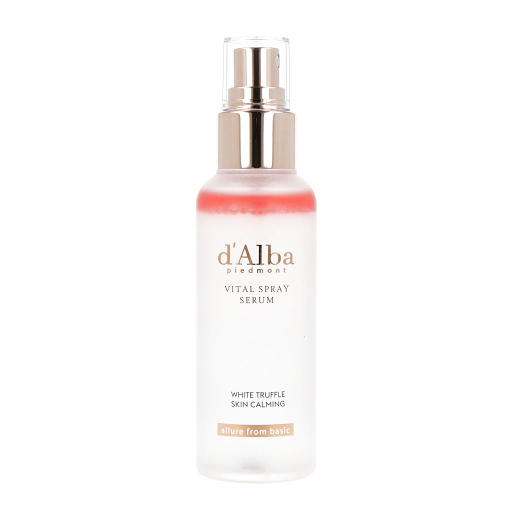d'Alba White Truffle Skin Calming Vital Spray Serum 100ml - Hydrating Facial Mist for Dry & Sensitive Skin - Perfect for Daily Skincare & Travel